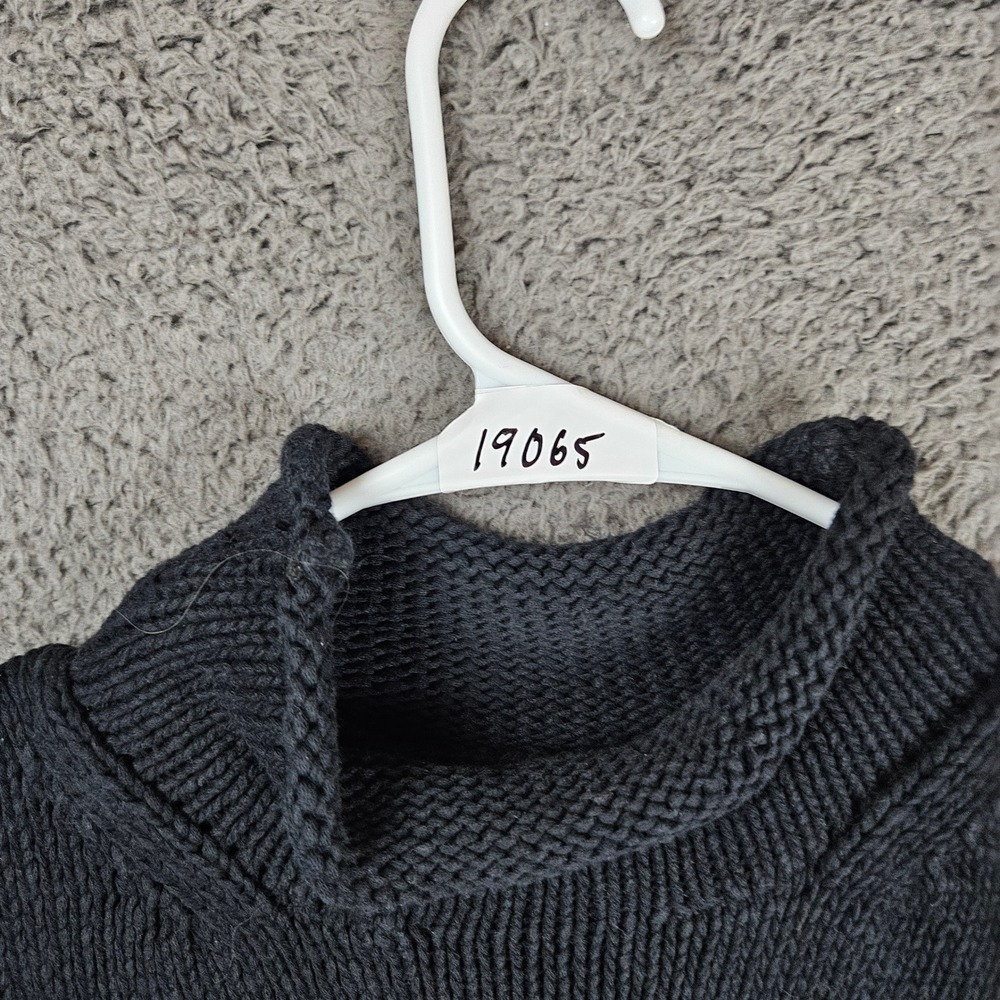 J. Crew Women's Gray Mock Neck Sleeveless Knit Sweater Vest‎ Size M - Picture 9 of 9
